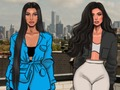 Mchezo Mtindo wa Dada za Yeezy  online