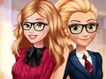 Mchezo Kurudi shuleni Fashionistas  online