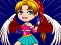 Mchezo Chibi mpiganaji mavazi Mchezo  online