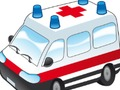 Mchezo Picha ya Ambulance ya Katuni  online