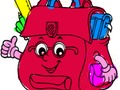 Mchezo Kurudi Shule: Kitabu cha Colour Bag cha Shule  online