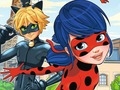 Mchezo Tofauti za LadyBug  online