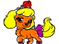 Mchezo Princess wa Pets Coloring  online