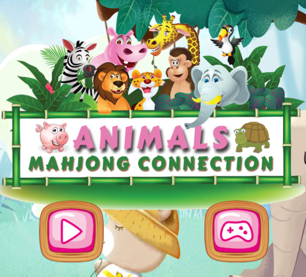 Mchezo Uunganisho wa Wanyama Mahjong  online