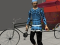 Mchezo Mzunguko wa Mji wa Rickshaw wa Jiji  online