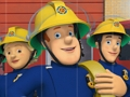 Mchezo Fireman Sam Puzzle Slider online