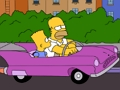 Mchezo Jigsaw ya gari la Simpsons  online