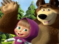 Mchezo Masha na Doa Bear Tofauti  online