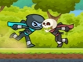 Mchezo Ninja Panda Juu Na Chini  online
