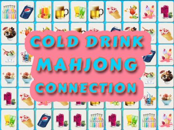 Mchezo Uunganisho wa Kinywaji baridi cha Mahjong  online