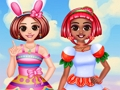 Mchezo BFF Foodie cosplay online