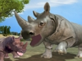 Mchezo Hunter Rhino mwitu  online