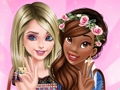 Mchezo Malkia Kuwa BFFs  online