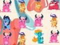 Mchezo Monsters ya Mitindo 3  online