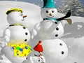 Mchezo Wakati wa Familia ya Snowman  online