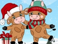 Mchezo Tofauti nzuri ya Bull Krismasi  online