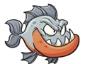 Mchezo Puzzles nzuri za Jigsaw za Piranha  online