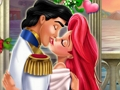Mchezo Mermaid Princess Mistletoe busu  online