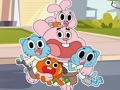 Mchezo Ulimwengu wa Mchezo wa Kuchorea Gumball  online