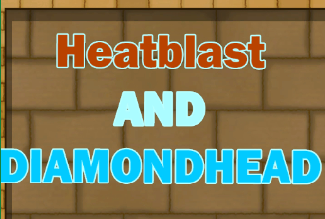Mchezo Heatblast na kichwa cha almasi  online