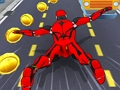 Mchezo Subway Run Superhero Robot online