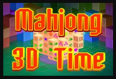 Mchezo Wakati wa Mahjong 3D  online