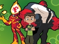 Mchezo Ben 10 Mechi 3 Puzzle  online