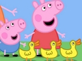 Mchezo Ukusanyaji wa Puzzle ya Nguruwe ya Peppa nguruwe  online