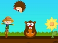 Mchezo Hedgehog ya kuruka  online