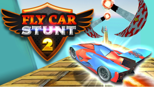 Mchezo Kuruka Gari Stunt 2  online