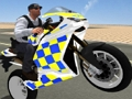 Mchezo Super Stunt Polisi Baiskeli Simulator 3D  online