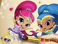 Mchezo Shimmer Na Shine Coloring Kitabu  online