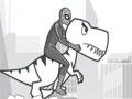 Mchezo Mwanariadha wa Spiderman T-Rex  online