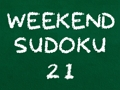 Mchezo Wikendi Sudoku 21  online