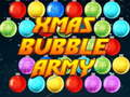 Mchezo Jeshi la Xmas Bubble  online