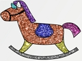 Mchezo Kitabu cha Kuchorea cha Toys za Glitter  online
