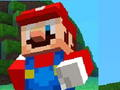 Mchezo Mkimbiaji wa Super Mario MineCraft  online