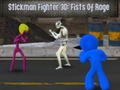 Mchezo Stickman Fighter 3D: Ngumi za Rage  online