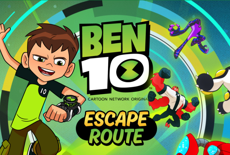 Mchezo Njia ya kutoroka ya Ben 10  online