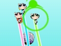 Mchezo Wasichana wa Powerpuff wakipiga Boti  online