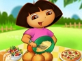 Mchezo Keki ya Dora ya Funzo  online