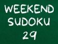 Mchezo Wikendi Sudoku 29  online