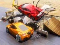 Mchezo Mashindano ya Mashindano ya Magari yenye Minyororo Mega Ramp  online