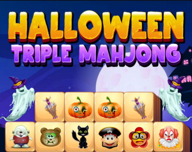 Mchezo Halloween Triple Mahjong online