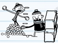 Mchezo Mapigano ya theluji ya StickMan  online
