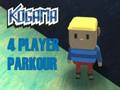 Mchezo Kogama 4 Player Parkour online