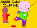 Mchezo Squid Mchezo Coloring  online