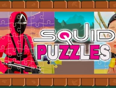 Mchezo Squid Mchezo Jigsaw  online