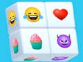 Mchezo Emoji Mahjong online