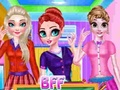 Mchezo Mtindo wa Shule ya Upili ya BFF  online